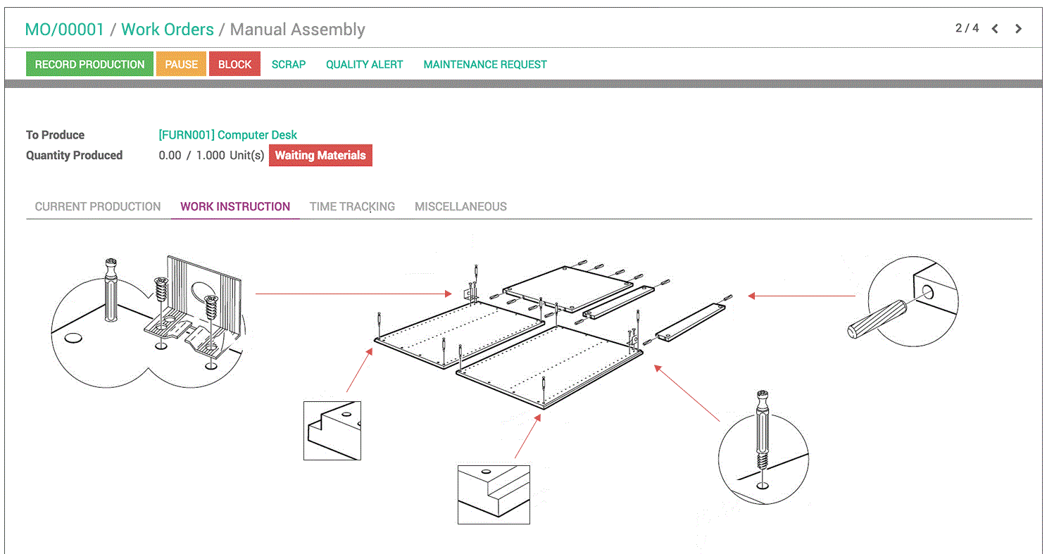Odoo • Image and Text