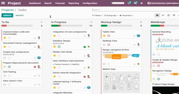 Odoo • Image and Text