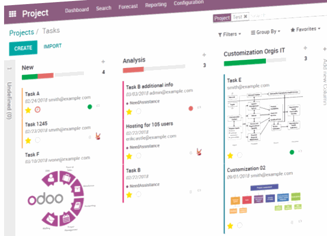 See why Odoo PSA is superior to Microsoft Project, Wrike, and other PSA tools
